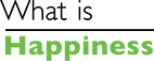 What Is Happiness Logo